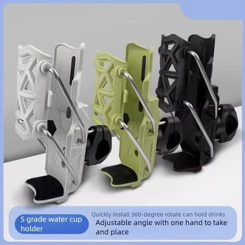Suporte de copo para motocicleta universal 360 °   Guidão ajustável bicicleta motocicleta garrafa de água gaiola para ciclismo adv moto