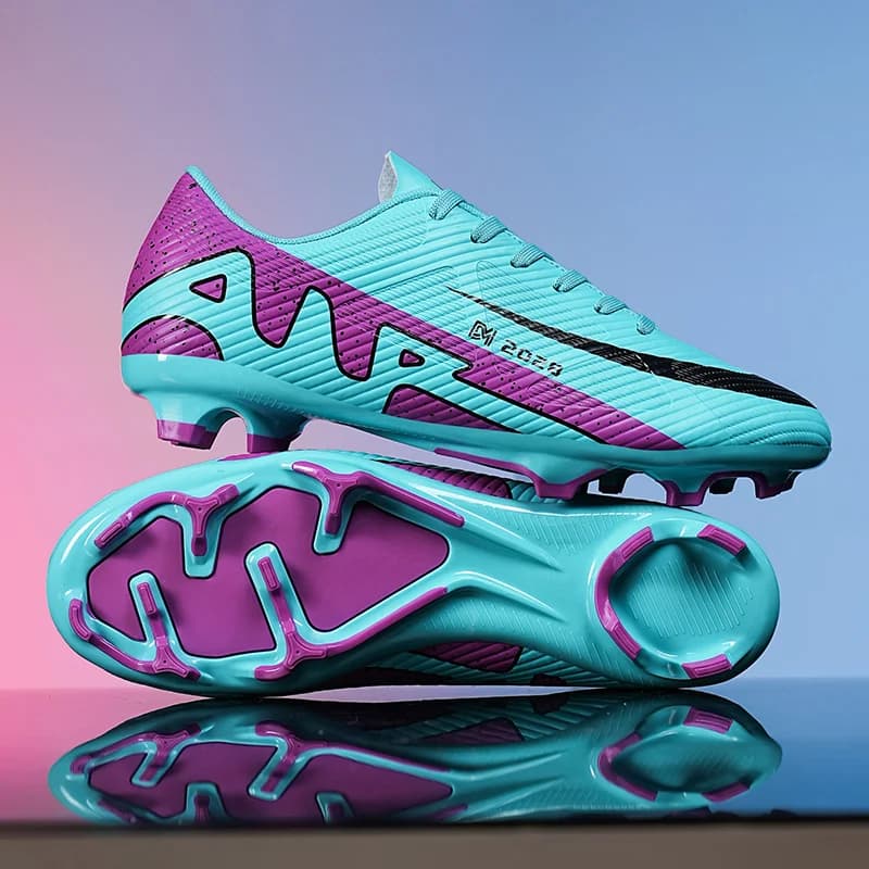 Chuteiras de Futebol Masculinas de Alta Qualidade, Novas, Ultraleves, para Society e Gramado, Tênis Infantis para Treino, Botas de Futebol, Chuteira Campo