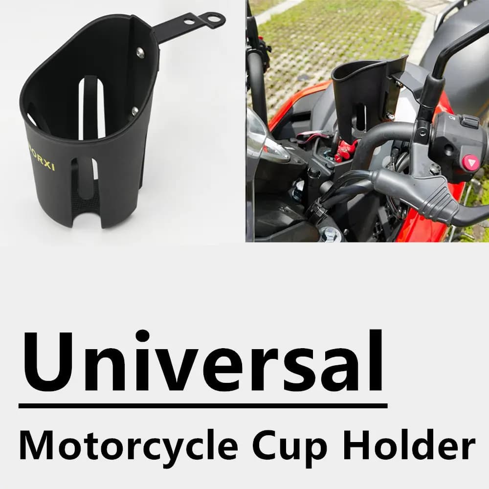 Suporte de copo para motocicleta norxi, acessórios de modificação universal, suporte para bebidas, copo de água, garrafa, motocicleta, scooter