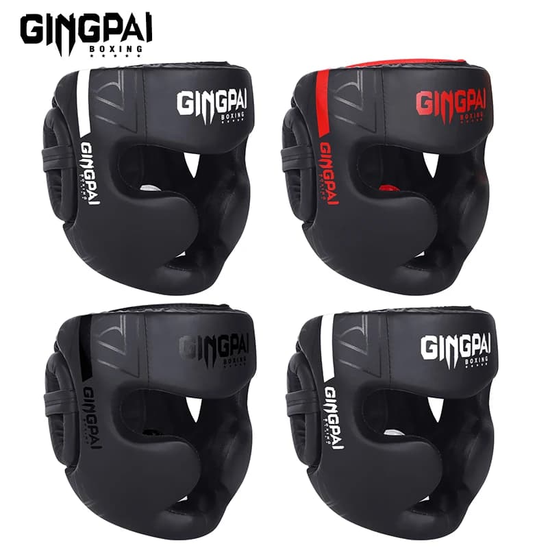 Kick boxe capacete karate muay thai guantes de boxeo luta livre chapelaria mma cabeça guarda sanda treinamento adultos crianças equipamentos