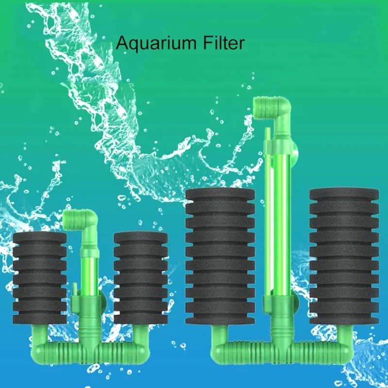 Bio-Esponja Do Aquário Filtro, tanque De Peixes, Bomba De Ar Skimmer, Esponjas Bioquímicas, Filtros De Filtragem Verde, Novo