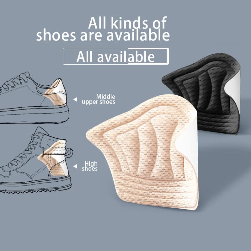 Antiwear Calçados Esportivos Palmilhas para Homens e Mulheres, Almofada De Pés, Inserções De Adesivos Protetores, Tamanho Ajustável