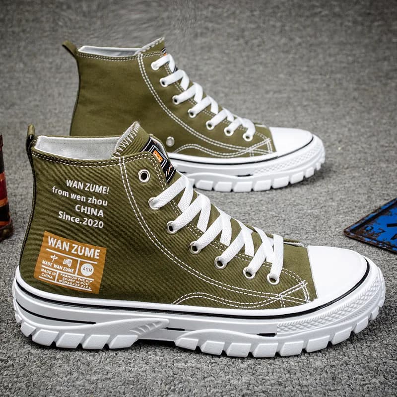 Novos sapatos para homem de alta qualidade tênis lona na moda casual sapatos esportivos moda rendas até sapatos de tabuleiro para homem zapatillas hombre