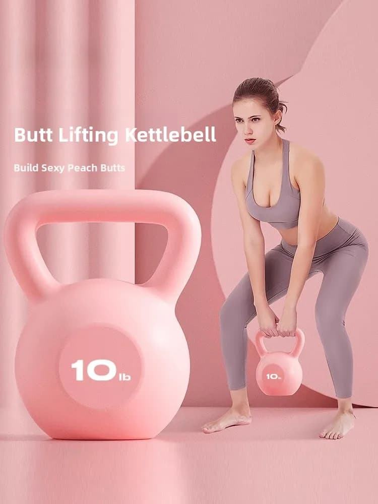 Kettlebell Profissional para Exercícios em Casa, Equipamento Universal para Emagrecimento Abdominal e Levantamento de Glúteos