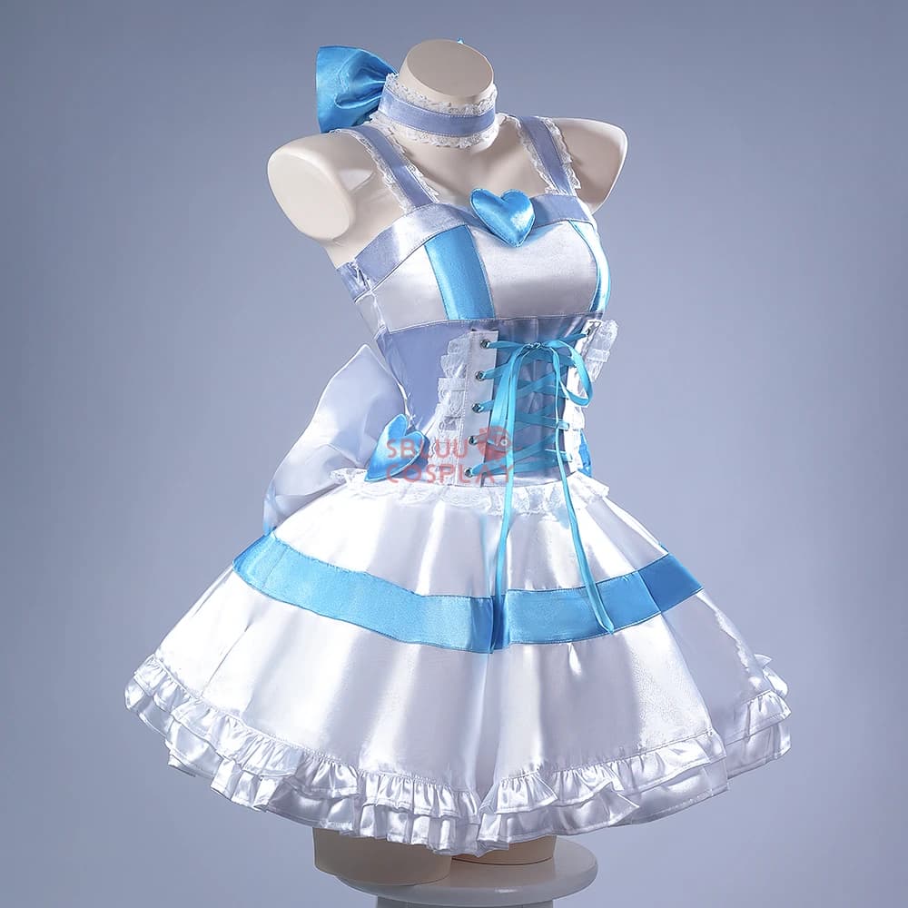 Sbluucosplay meia-calça traje heroína anarquia anjo meia cosplay vestido festa de halloween roupa feita sob encomenda