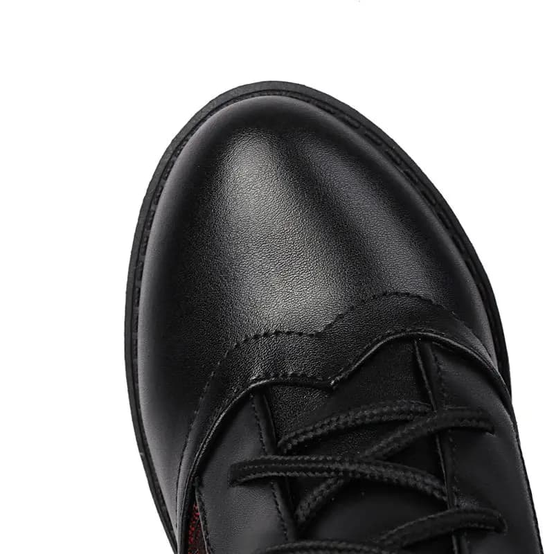 Reave cat 2025 rendas mulheres joelho botas altas dedo do pé redondo saltos grossos 11.5cm plataforma 3.5cm rendas até multi cor 49 50 botas elegantes