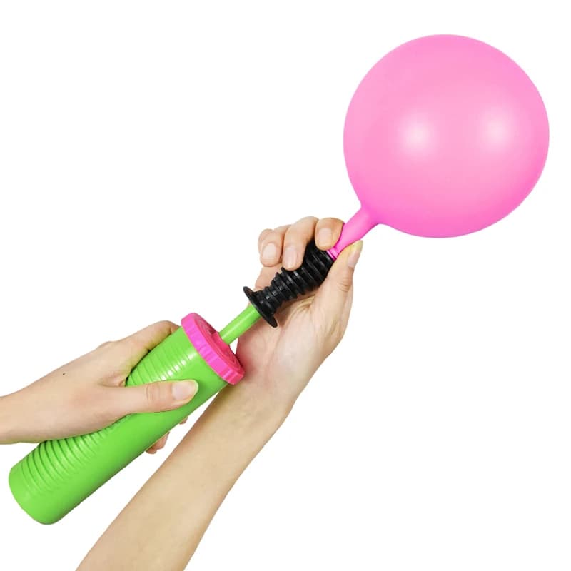 Bomba de balão de alta qualidade, inflador de ar, portátil, útil, acessórios para decoração de festa de aniversário de casamento