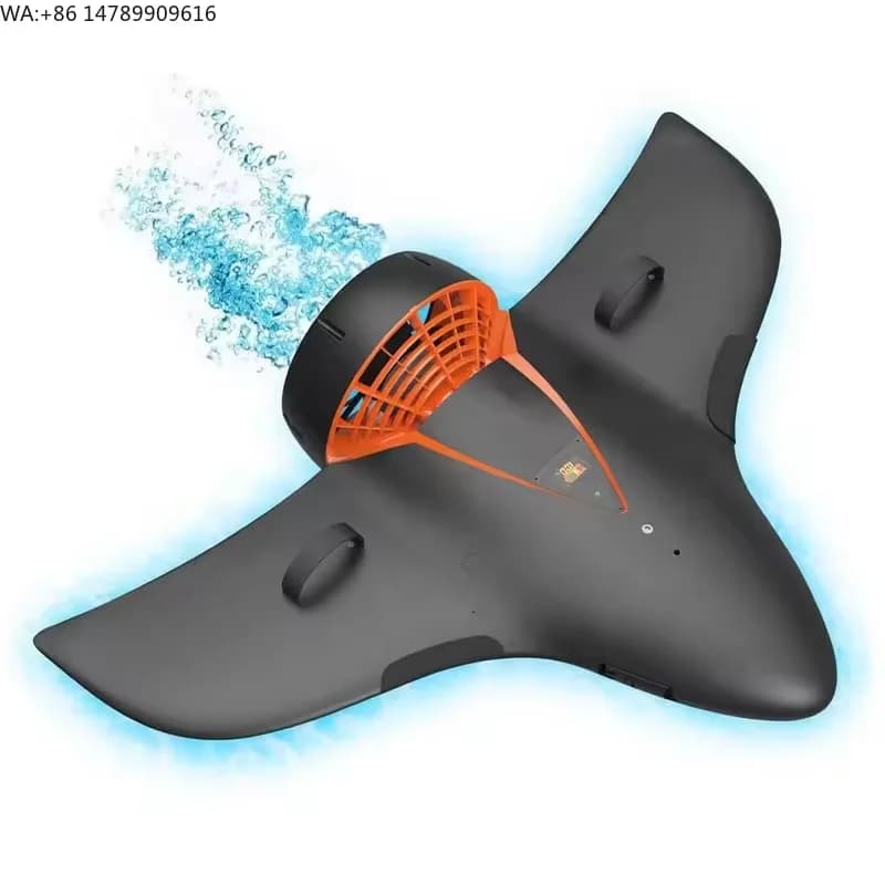 Equipamento para Esportes Aquáticos: Scooter Elétrico Subaquático Portátil 800W com Hélice para Mergulho e Snorkeling