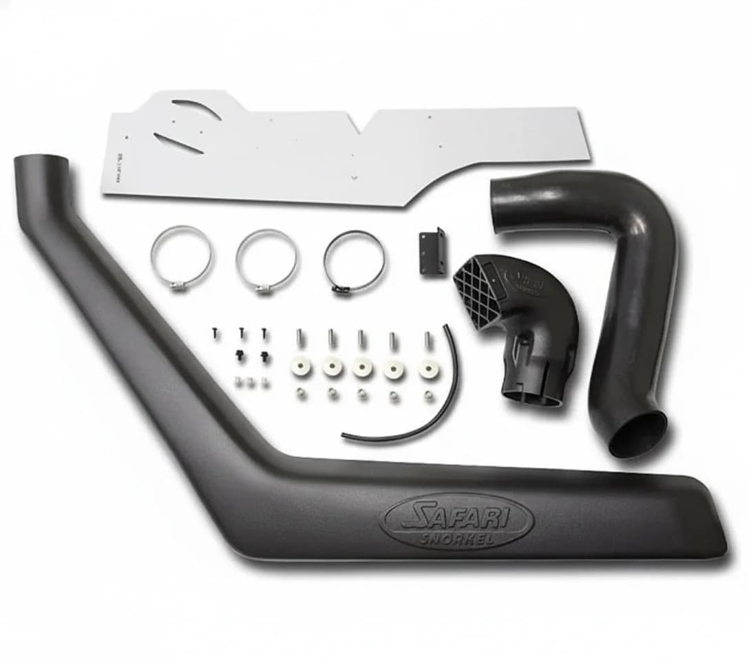 Snorkel de Admissão de Ar 4x4, LLDPE Estável a UV, para Toyota Land Cruiser Séries LC76 71 73 75 78 79, 1999-2008, Kit Snorkel Off-road