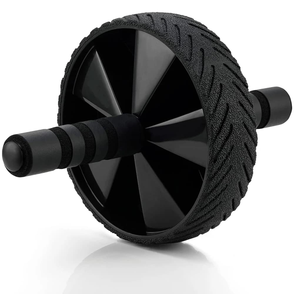 Roda de rolo abdominal, equipamento de treino abdominal para treinamento de força abdominal e central, rodas de exercício para academia em casa, equipamentos de fitness