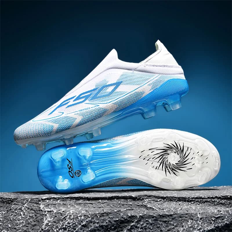 Novos homens sapatos de futebol jogo indoor venda quente ao ar livre botas de futebol chuteiras de grama de alta qualidade tênis de futsal antiderrapante de alta qualidade