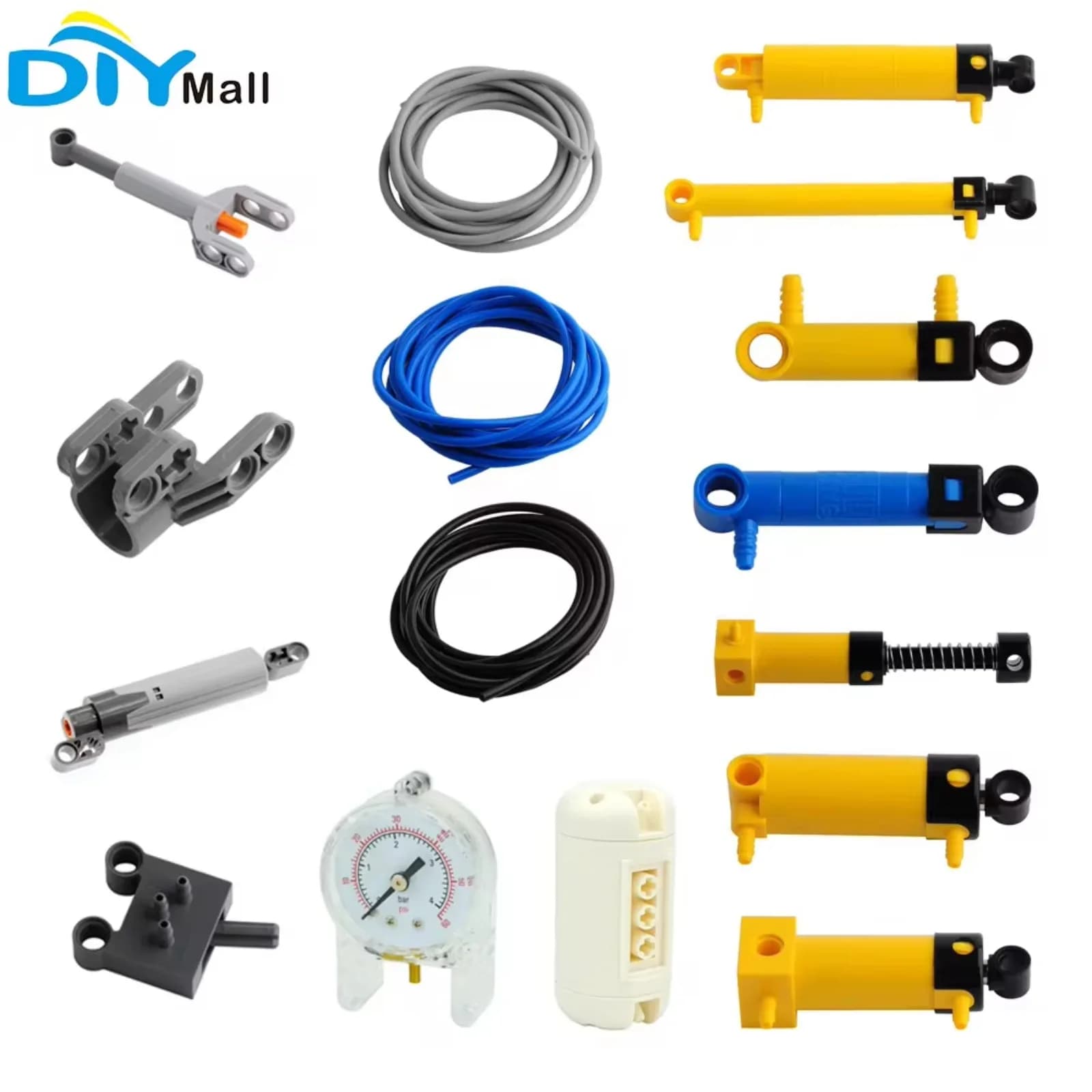 Molde rei moc peças mangueira pneumática bomba de ar push rod putter interruptor pistão bomba do tanque de ar para pneumático 47225 47223 19482 2793c01