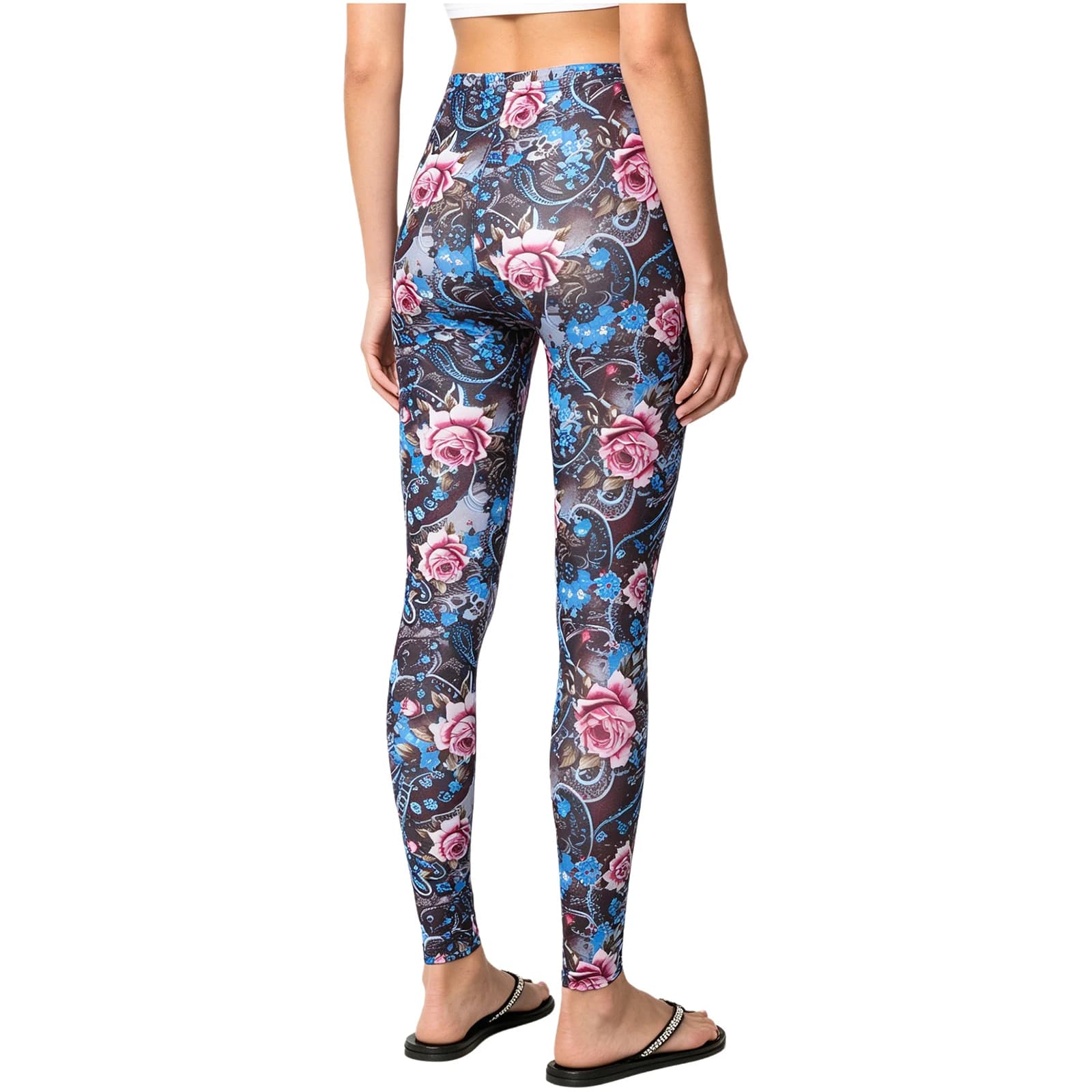 Leggings Femininas Sexy para Esportes, Treino na Academia, Calças de Yoga com Estampa, Cintura Alta, Fitness, Corrida, Leggings para Atividades Esportivas