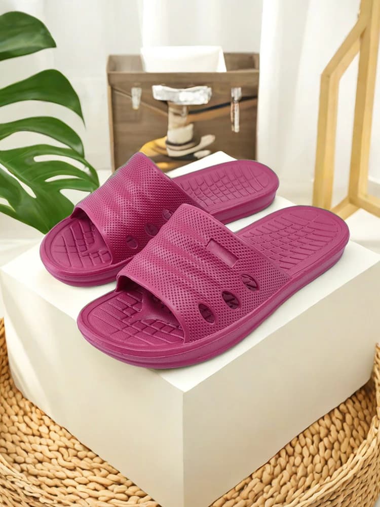 Chinelos de EVA Macios para Homens e Mulheres, Antiderrapantes, Leves, para Banheiro, Uso Interno e Externo, Sandálias de Praia