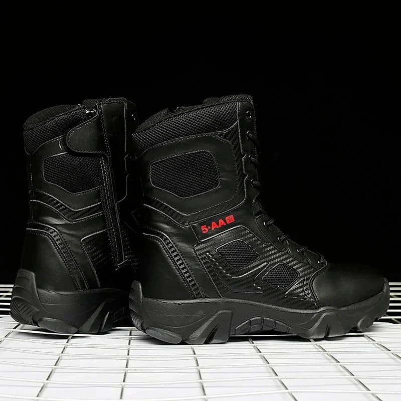 Homens masculinos botas táticas hombre militar masculino sneakermotocicleta tornozelo botas de combate preto botas militares hombre