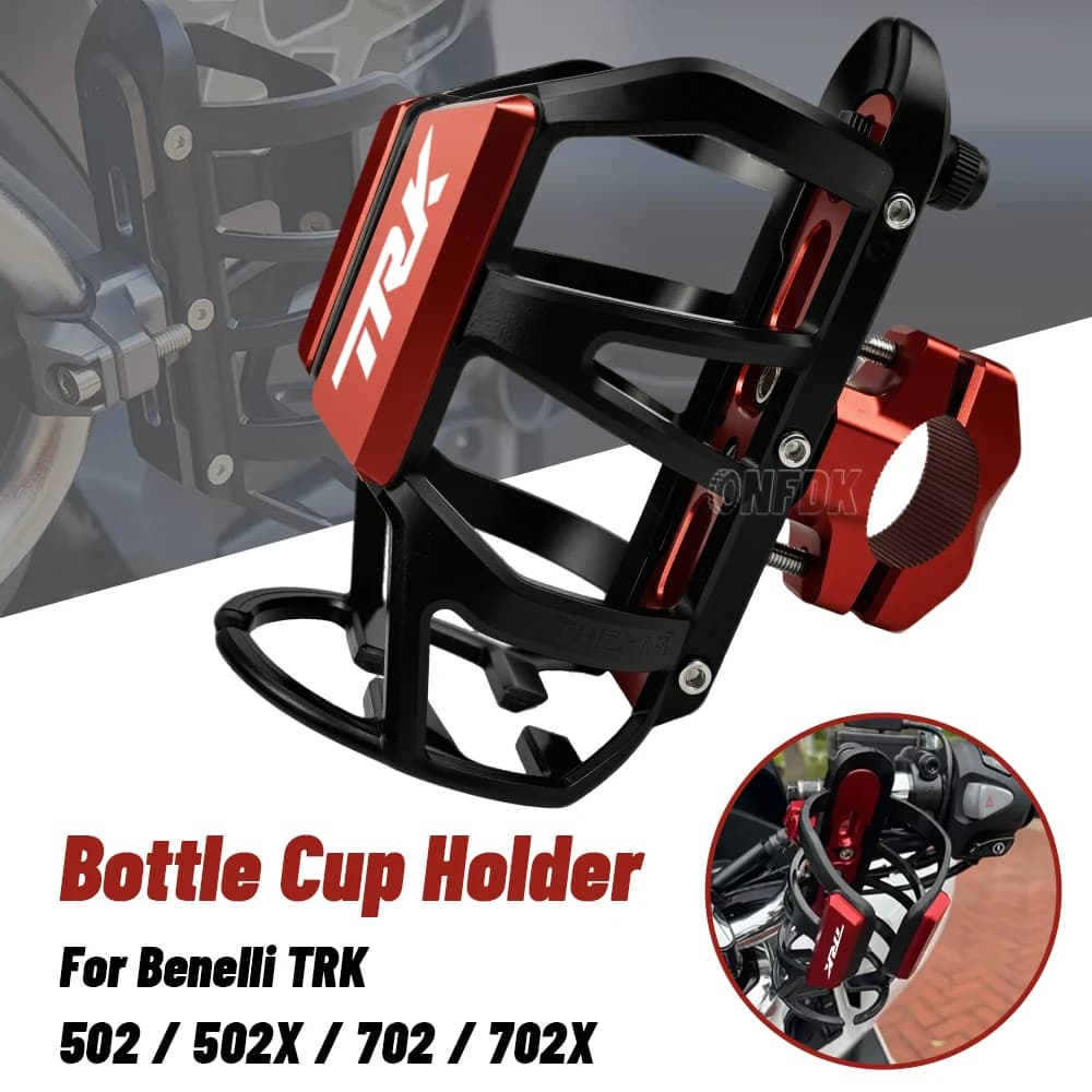 Para benelli trk 502x 502 702 702x trk502x trk702x trk702 motocicleta suporte de copo de água gaiola suporte de garrafa de água acessórios