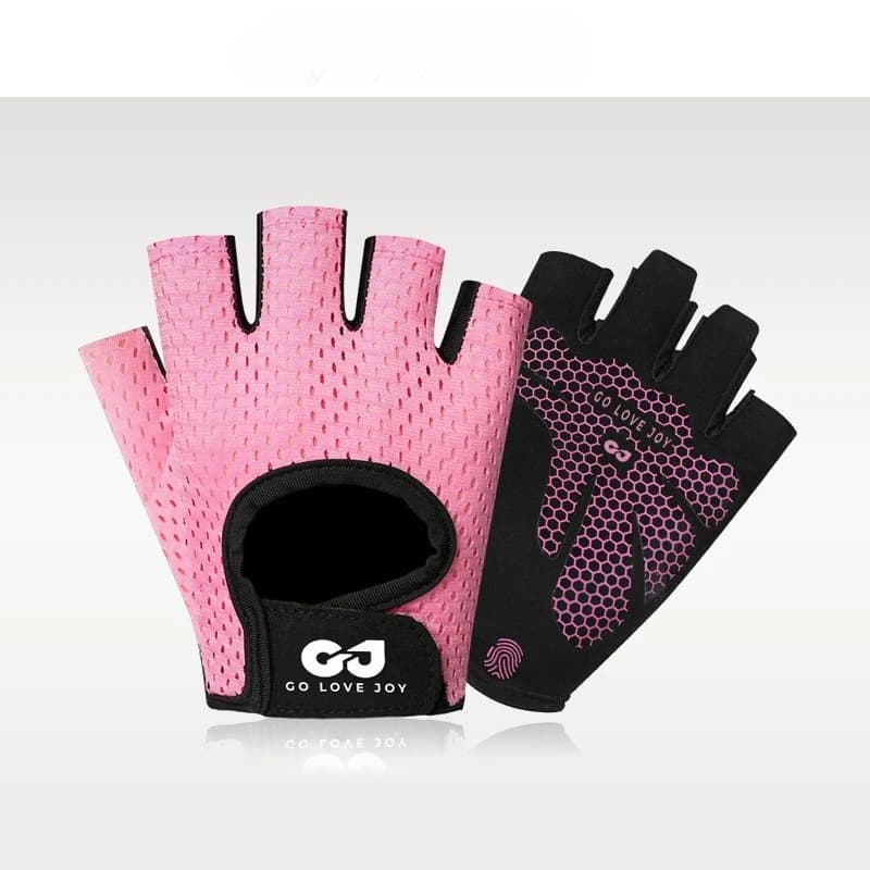 Luvas de fitness para esportes ao ar livre para homens e mulheres, treinamento de ginástica, ciclismo de ioga antiderrapante e resistente ao desgaste, luvas de meio dedo
