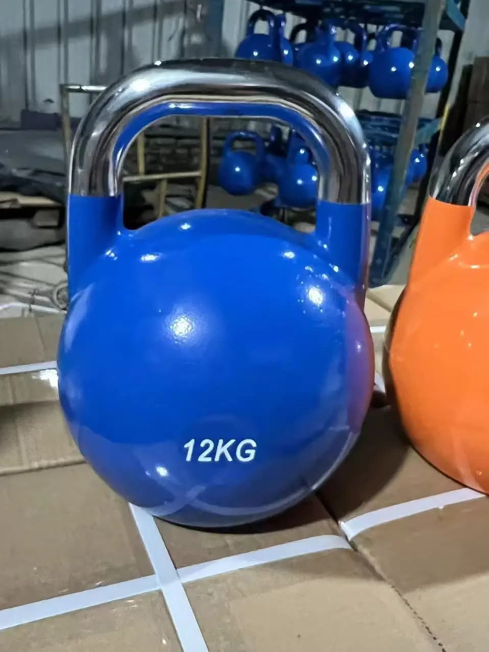 Equipamentos de Fitness para Academia em Casa para Homens e Mulheres, Kettlebells e Halteres de Aço para Levantamento de Peso e Treino