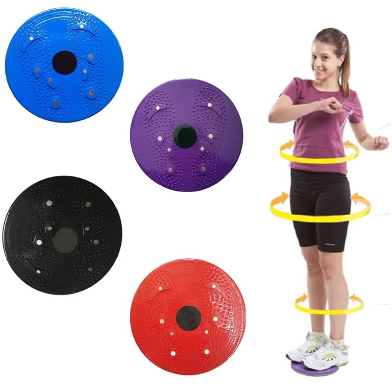 Disco Magnético de Torção para Cintura, Prancha de Equilíbrio Fitness, Massageador Magnético, Equipamento de Exercício para Academia Doméstica, Treinador para Perda de Peso