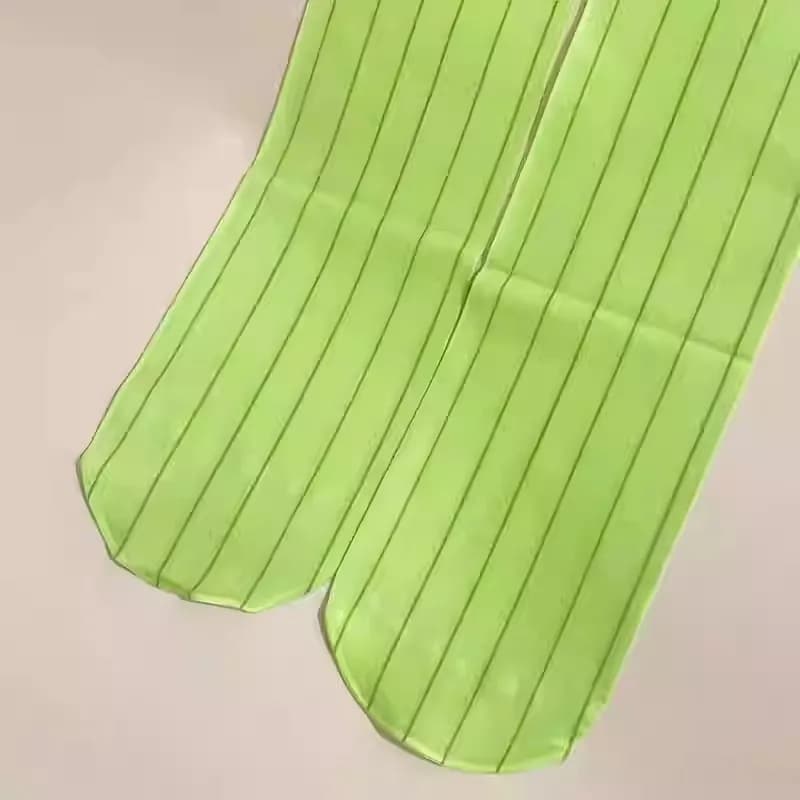 Anime mitsuri kanroji cosplay prop estilo jk meias finas feminino listrado cor bloco cosplay coxa altas uso diário dia das bruxas