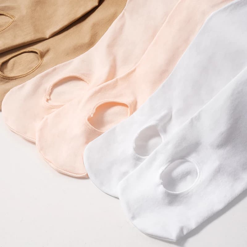 Atacado meia-calça de balé 60d conversível meias de balé mulher ballet dança leggings meia-calça sem costura com furo