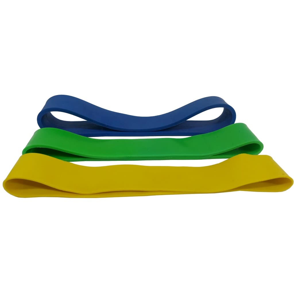 kit mini band elástico para exercícios - kit elastico exercicio - mini band leve, médio e forte