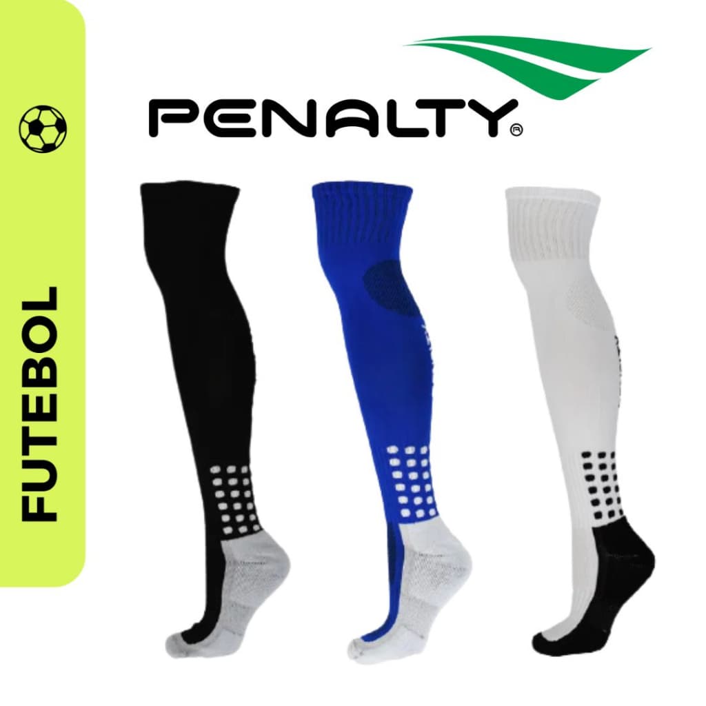 Meião Futebol Penalty Matis Treino Adulto 39-44 Original Meiao Meia de Futebol