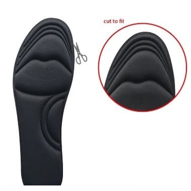Palmilha Almofada Comfortavel ortopédica respirável para sapatos, palmilhas esportivas 5D , palmilhas de corrida mt176