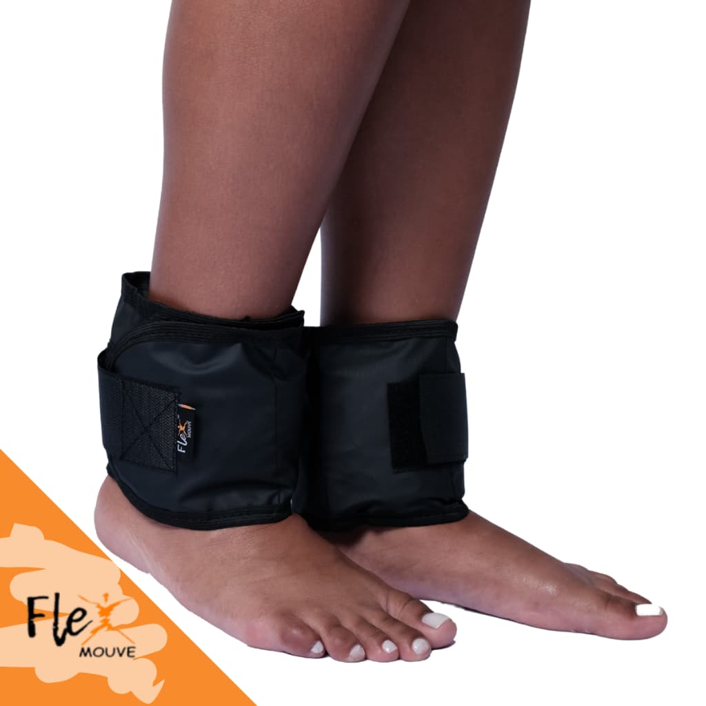 Caneleira Com Peso 1kg Par Tornozeleira Peso Treino Exercício Crossfit Fitness Academia Musculação