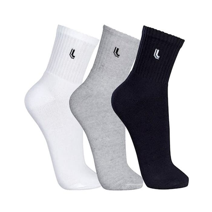 Meias Lupo - Kit C/ 3 Pares Meias 3245 Masculinas Lupo Cano Medio - Original com nota fiscal