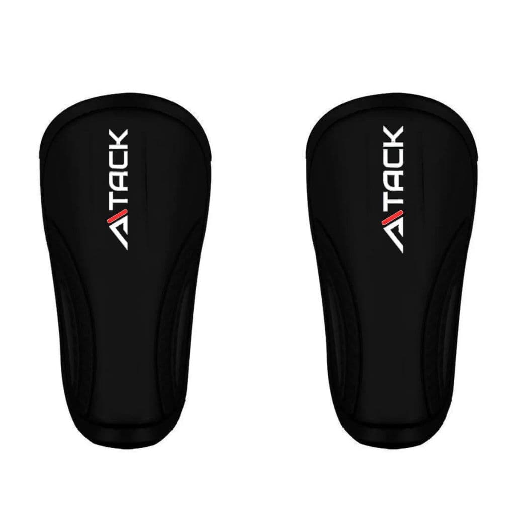 Caneleira de Futebol Atack Predator Super Leve 16x9 Lamina de PVC Futebol/Luta/Proteção
