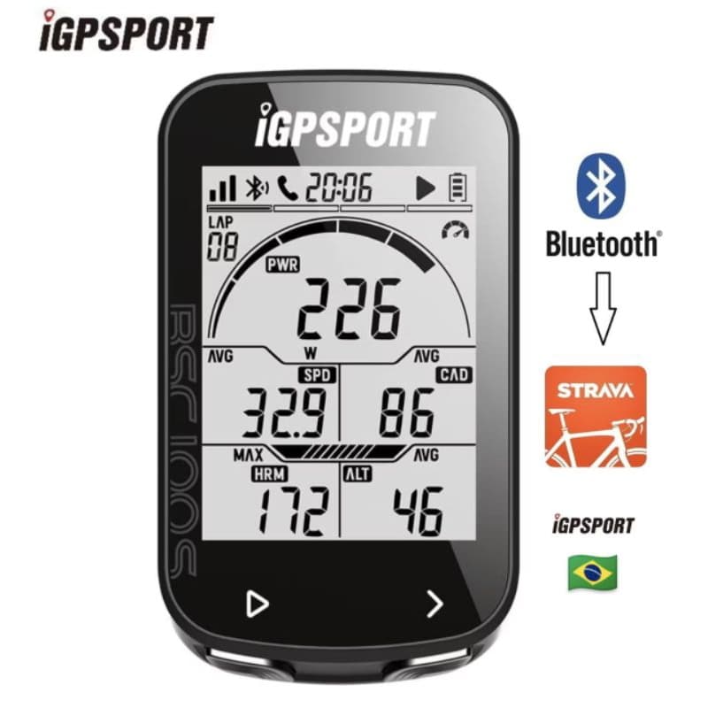 IGPSPORT BSC100S GPS Ciclocomputador Tipo Garmin (+ SUPORTE DE GUIDÃO)
