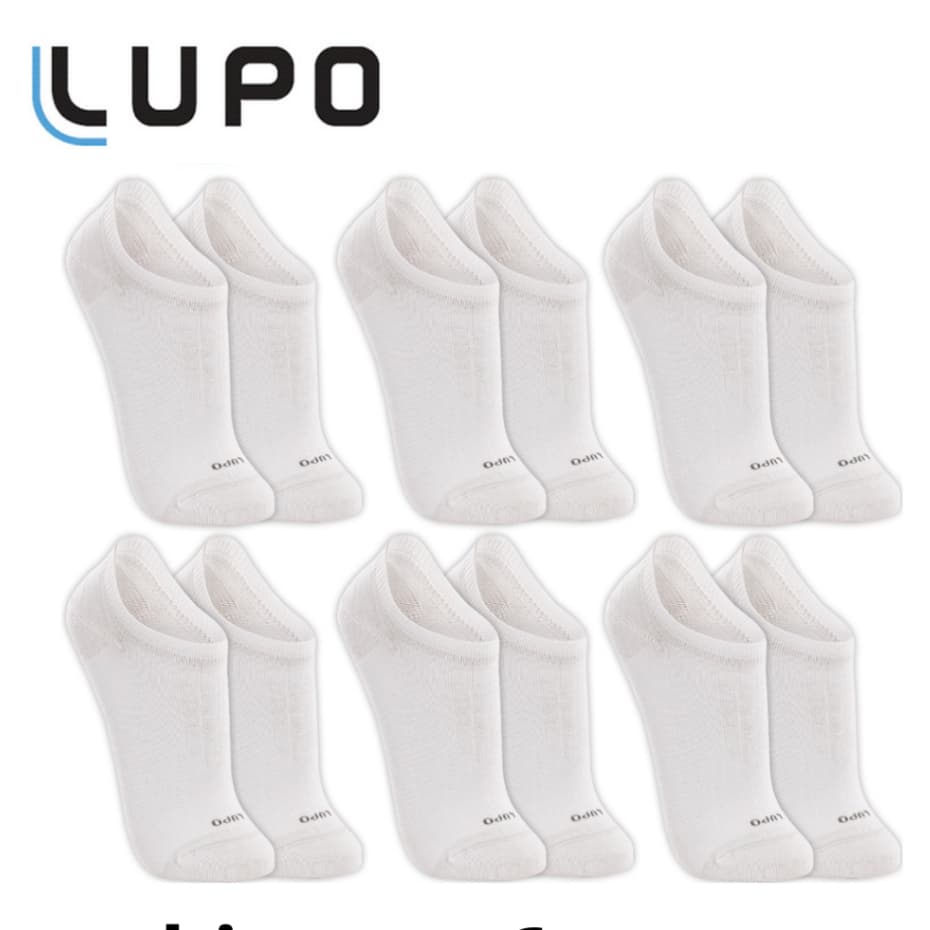 Kit 3 Pares Meias Lupo invisível Algodão Meia Original Masculina e Feminina