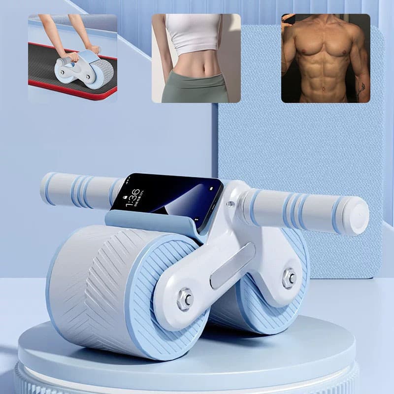 Roda Abdominal Profissional Roda Tanque Autorebote Com 2 Rodas