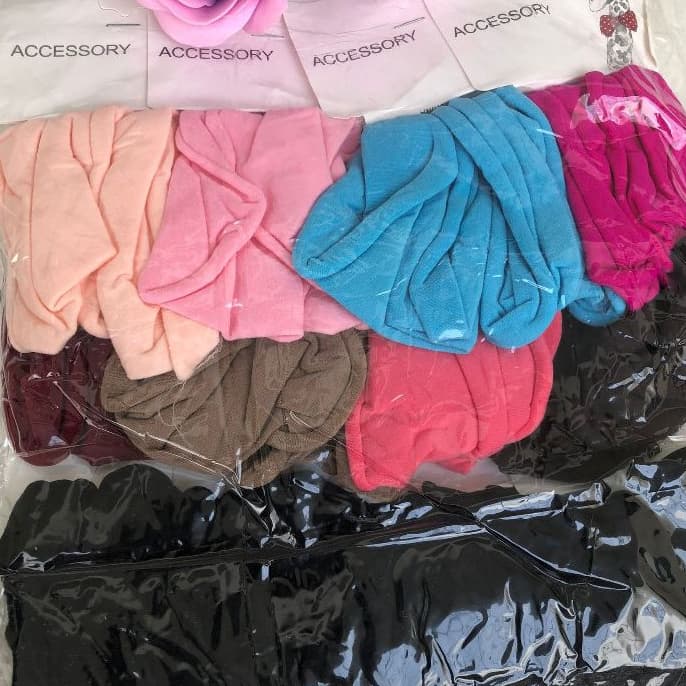 Kit 24/48/72 Unidades Xuxinhas Tecido Meia Cabelo Feminino/Pacote