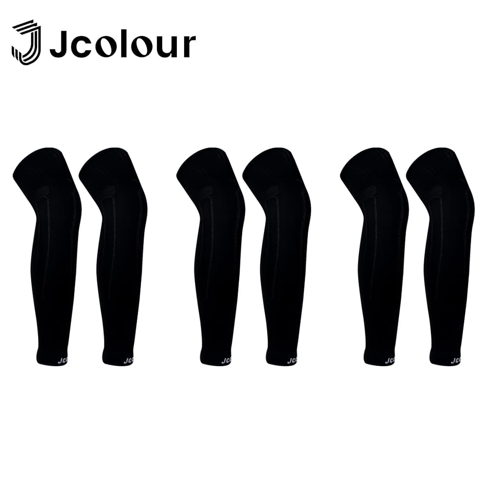 Jcolour Kit 3 Pares Meiao Futebol Meião Meias de canela