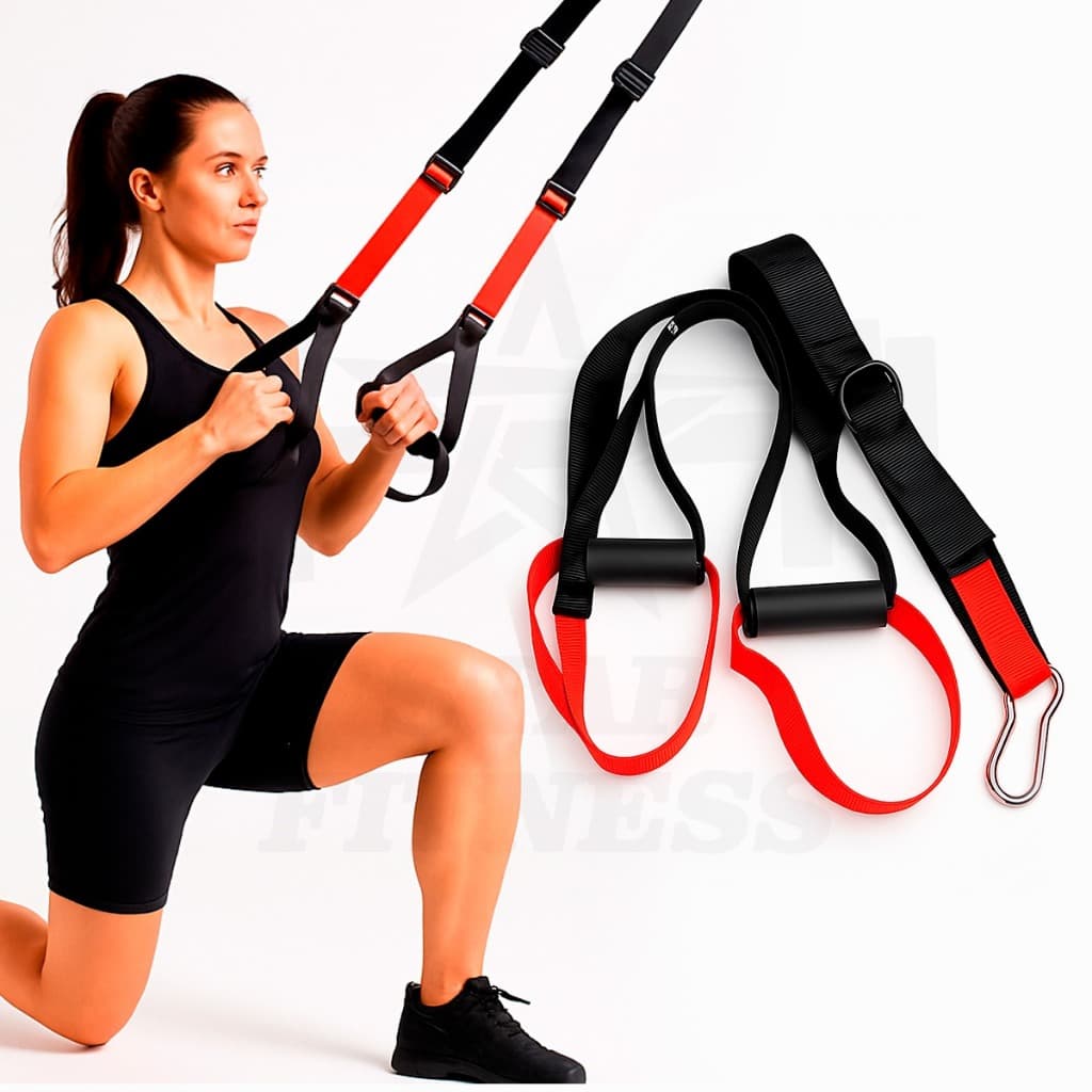 TRX Fita de Suspensão Profissional Força Resistência Flexibilidade Treino Futebol Academia Funcional