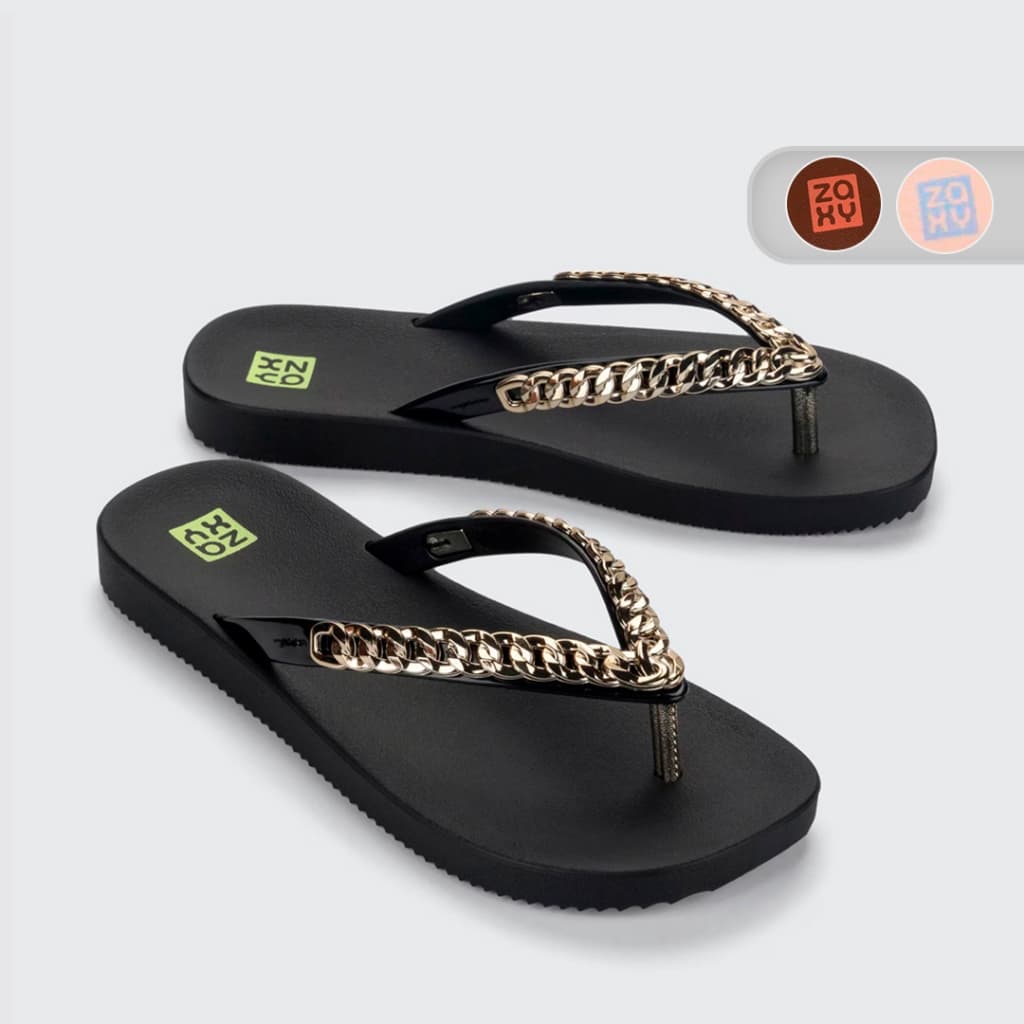 Chinelo Zaxy Hype Corrente Feminino Dedo 19284