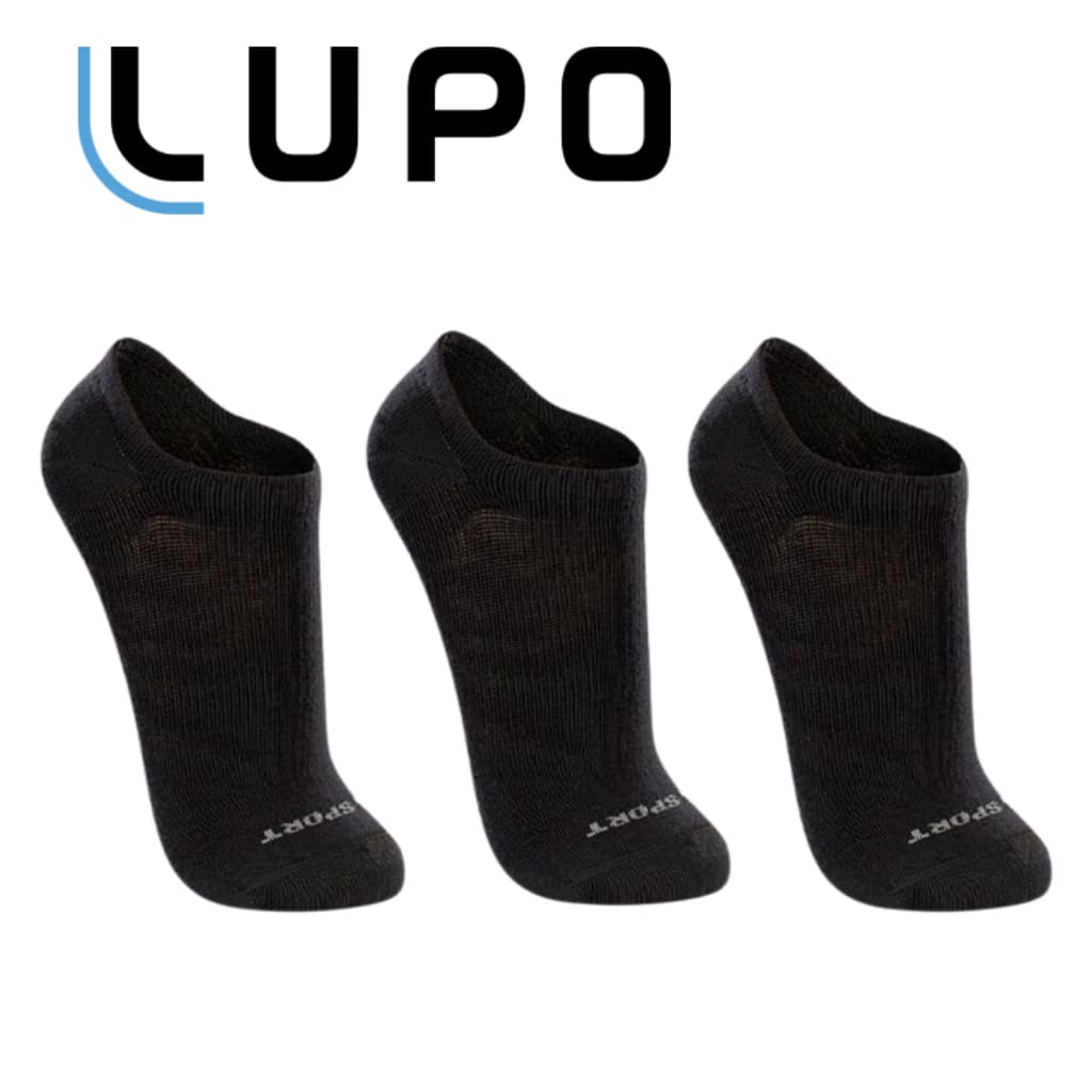 Meia Soquete Masculina Lupo Feminina Invisível Kit 3 Meias Algodão Corrida Tamanho Grande  03170-089