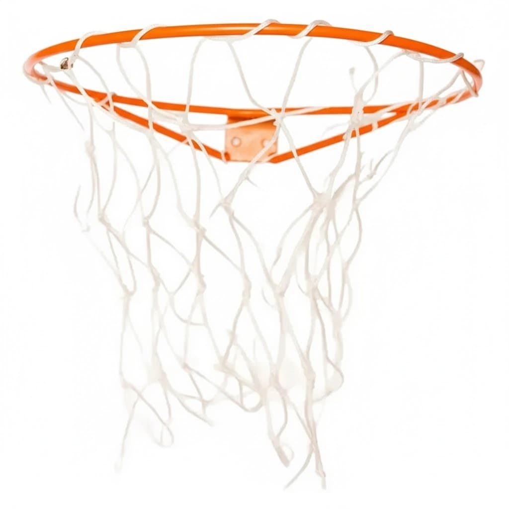 KIT 2 Aros De Basquete De Aço Para Tabela Infantil Cesta de Basquete com rede