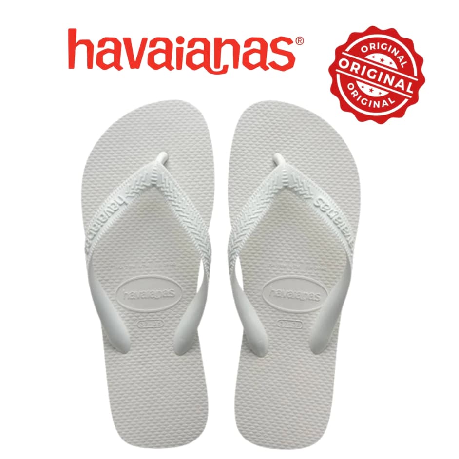 Chinelos Havaianas Top Original brancos