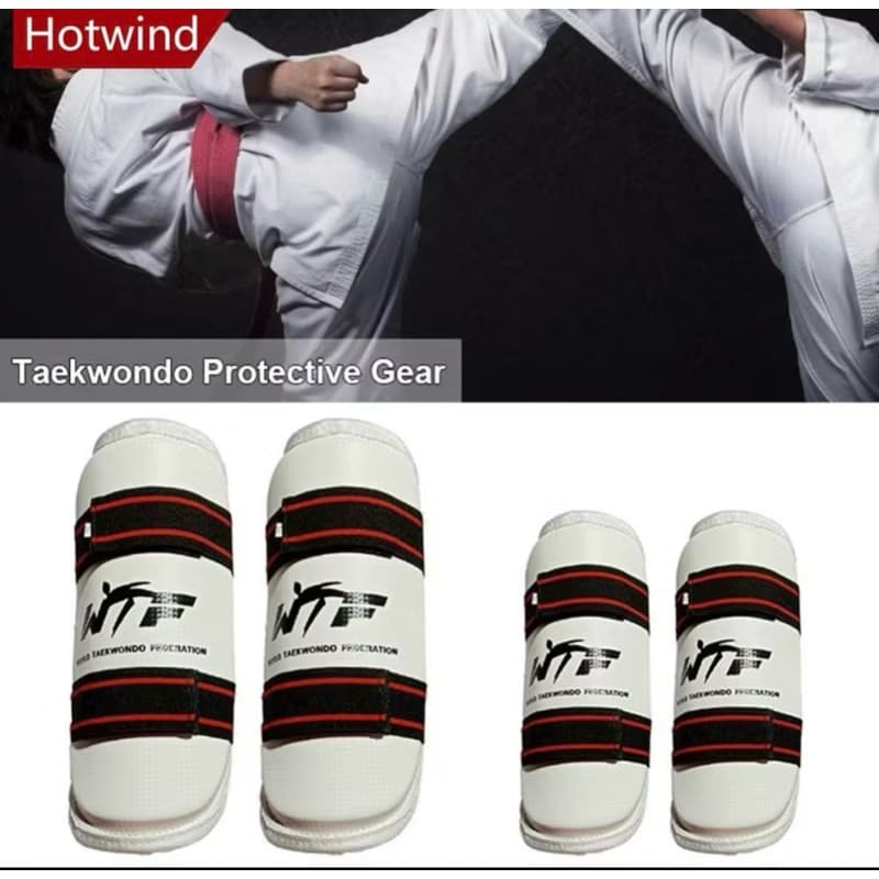 KIT COMPLETO CANELEIRA E ANTE-BRAÇO DE TAEKWONDO DE LUTA