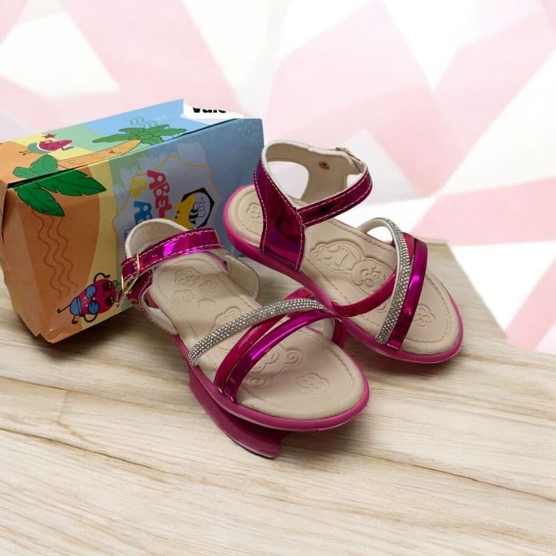 sandália infantil feminina  sandália confortável sandália rosa infantil