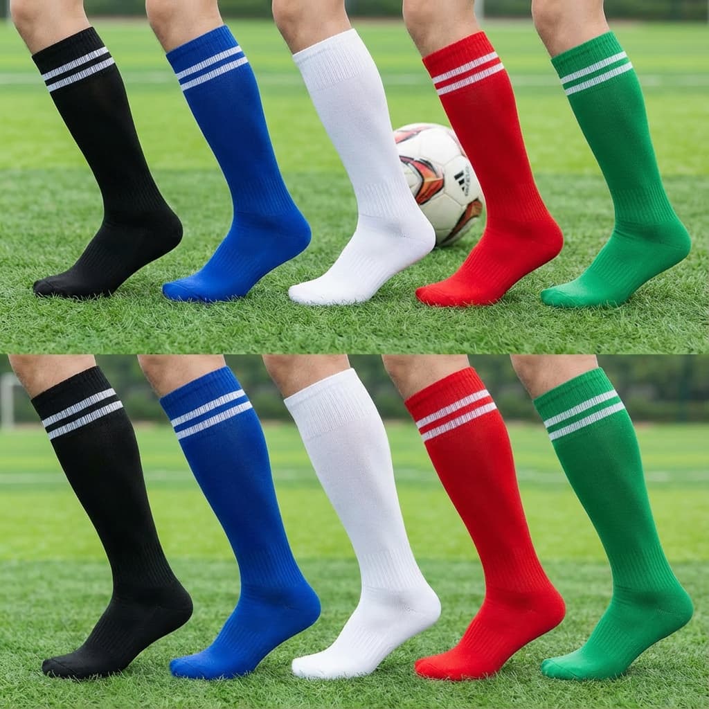 kit com até 04 Meião futebol juvenil em Algodão || MEIÃO INFANTIL DO 25 AO 33