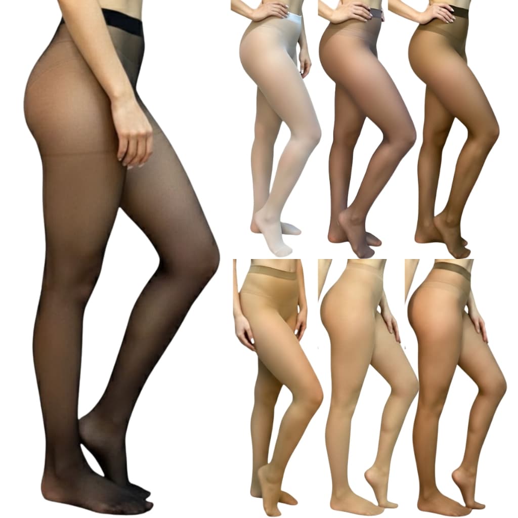 Meia Calça Transparente Fina Fio 20 Poliamida Toque Macio Daniela 018  meia calça calça fio 20 meia calça toque macio