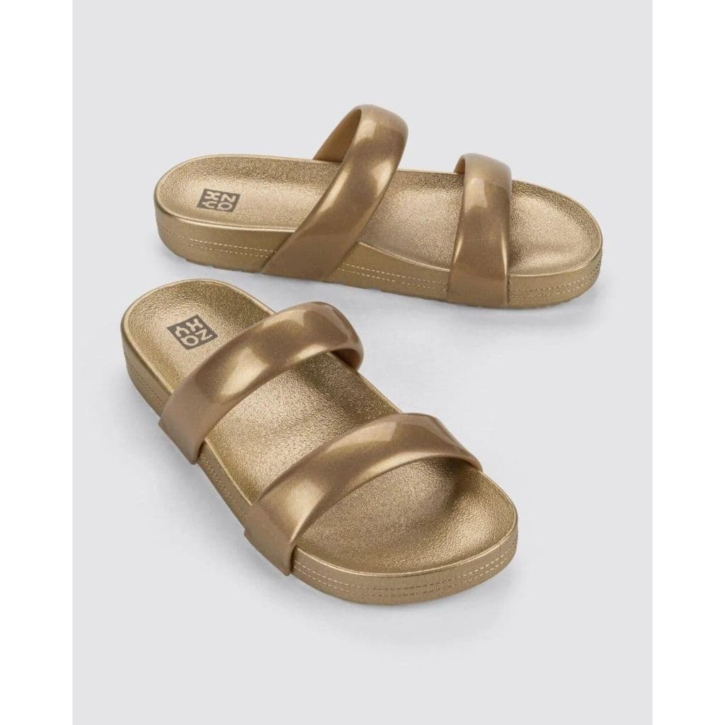 Chinelo Feminino Zaxy original  Bestie Sandália Zaxy Slide Feminina Metalizada