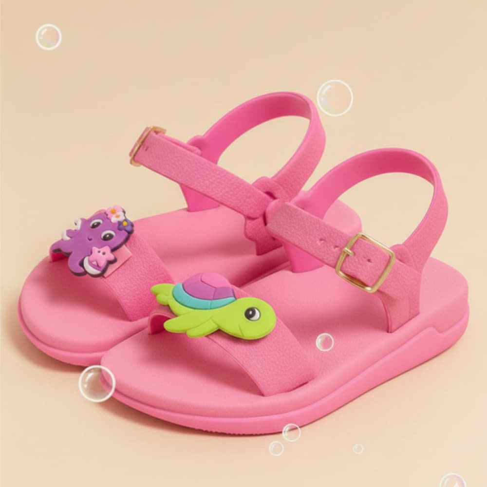 Sandália Feminina Infantil Sandália Infantil de Criança Macio Sandália Ortopedica