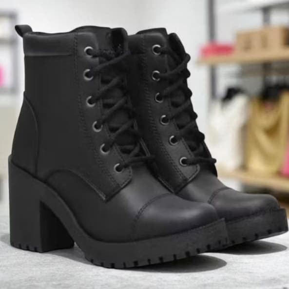 BOTA FEMININA LUNA, BOTA BLOGUEIRA, BOTA COM SALTO MÉDIO, BOTA COM SALTO, BOTA ELEGANTE, BOTA CHARMOSA.