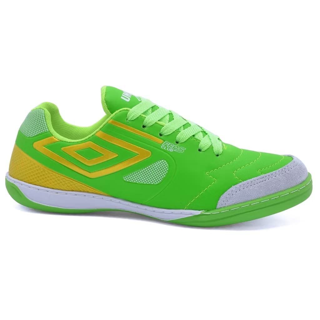 Chuteira Salão para Quadras Futsal Jogos de Futebol Oferta Imperdível Costurada Sola Bicolor Promoção Tênis Chuteira UMB