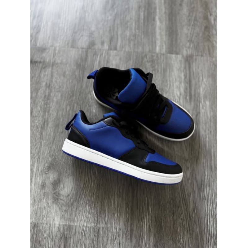 Tênis BRG Masculino Casual Versátil High Top | Preto Branco, Azul Royal, Vermelho e Azul Marinho